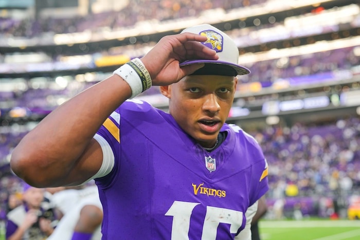 Minnesota Vikings quarterback Joshua Dobbs