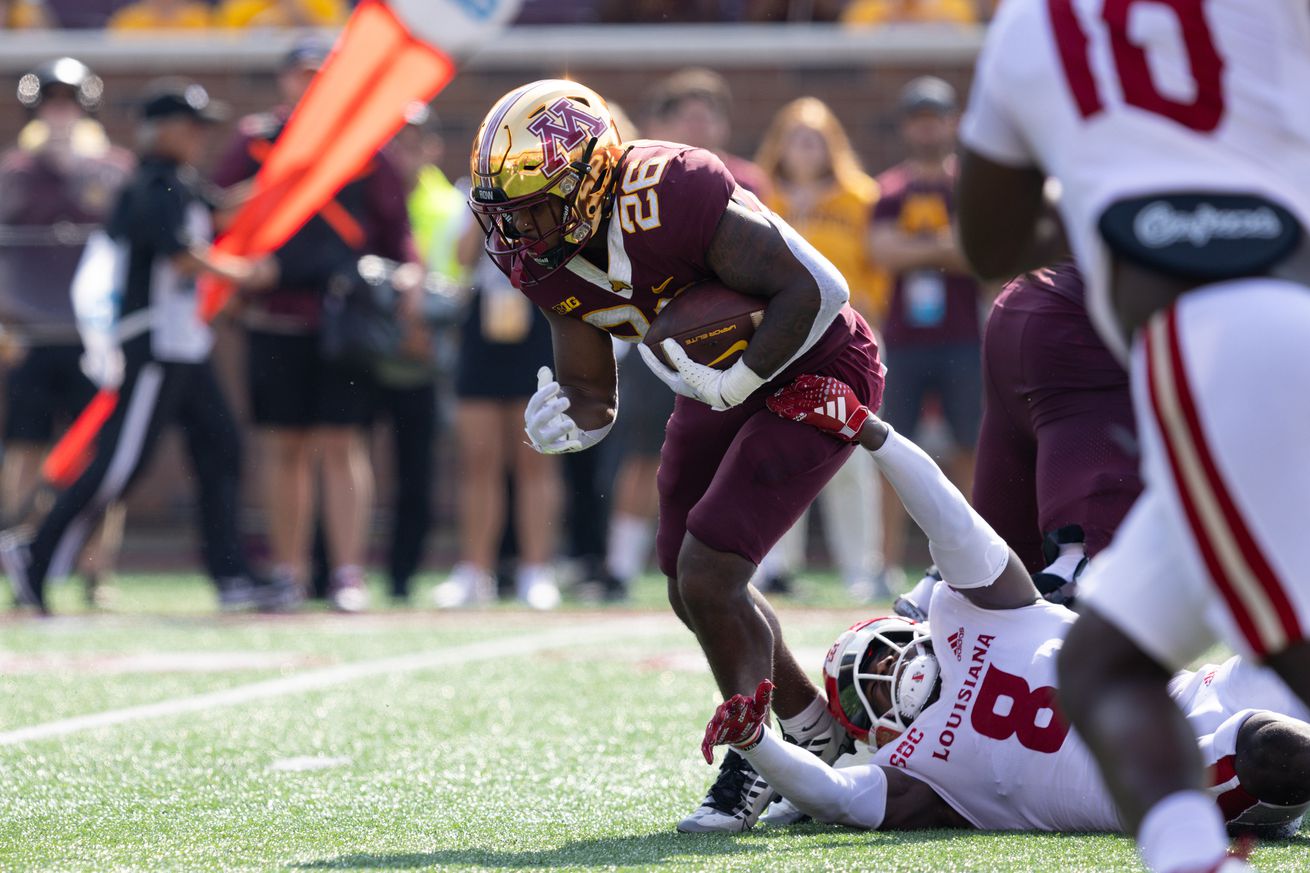 COLLEGE FOOTBALL: SEP 30 Louisiana at Minnesota