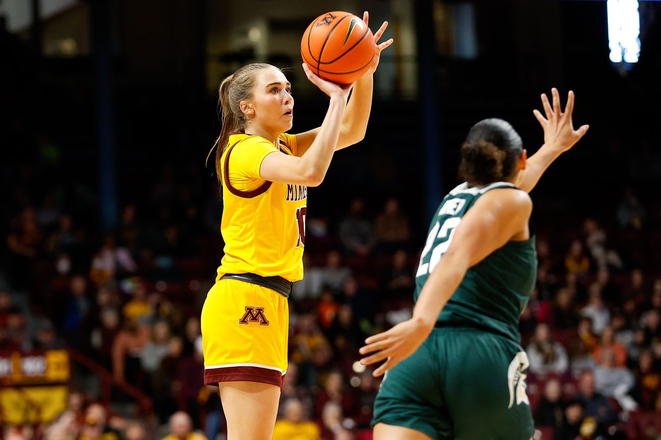 NCAA Womens Basketball: Michigan St. at Minnesota