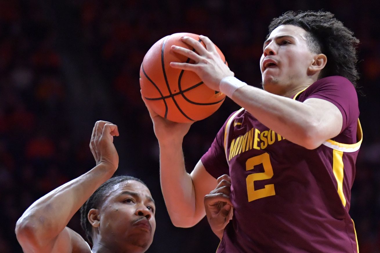 NCAA Basketball: Minnesota at Illinois