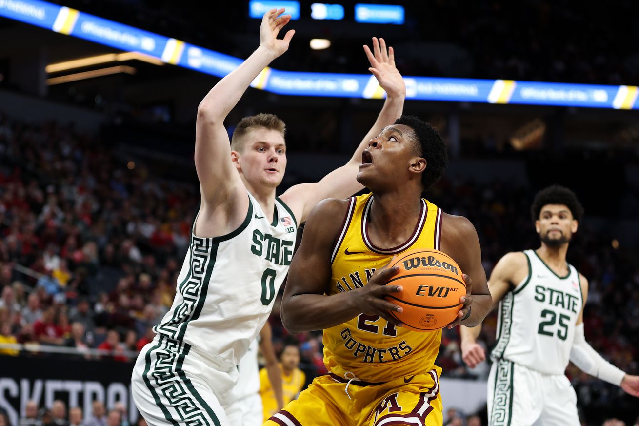 NCAA Basketball: Big Ten Conference Tournament Second Round-Minnesota vs Michigan State