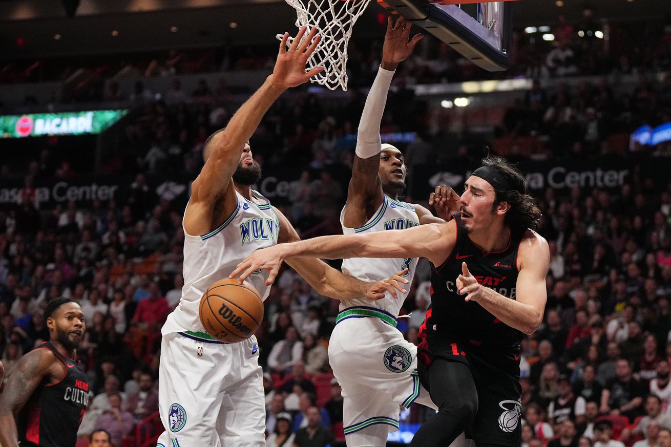 NBA: Minnesota Timberwolves at Miami Heat