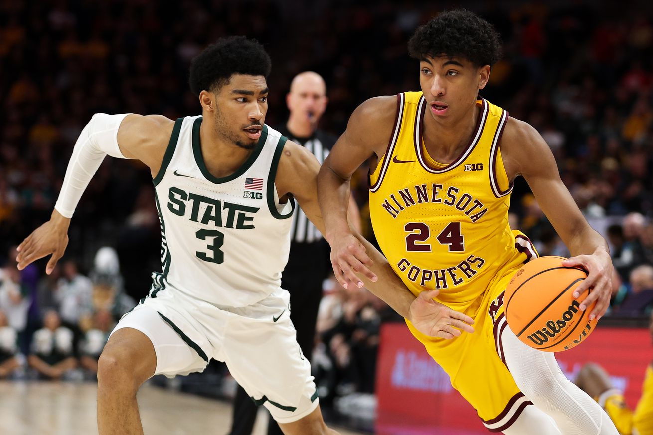 NCAA Basketball: Big Ten Conference Tournament Second Round-Minnesota vs Michigan State