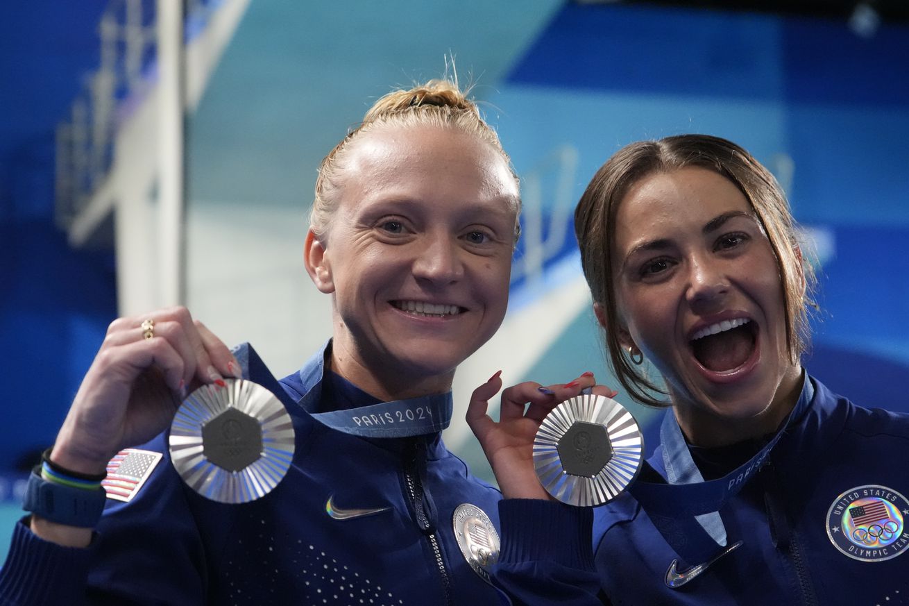 Olympics: Diving-Womens 3m Springboard Synchro