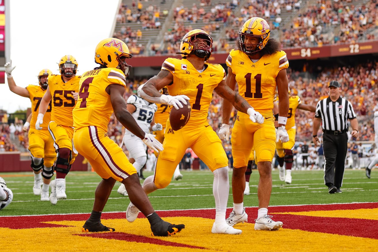 COLLEGE FOOTBALL: SEP 14 Nevada at Minnesota