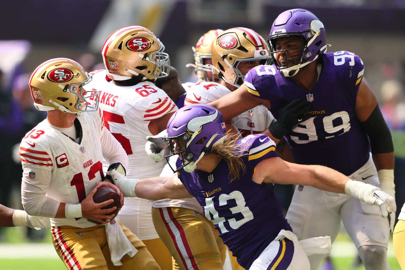 San Francisco 49ers v Minnesota Vikings