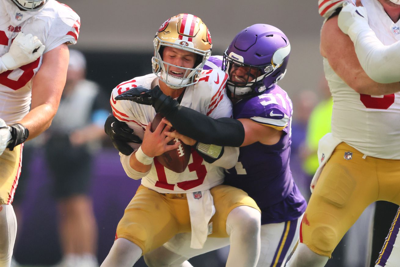 San Francisco 49ers v Minnesota Vikings