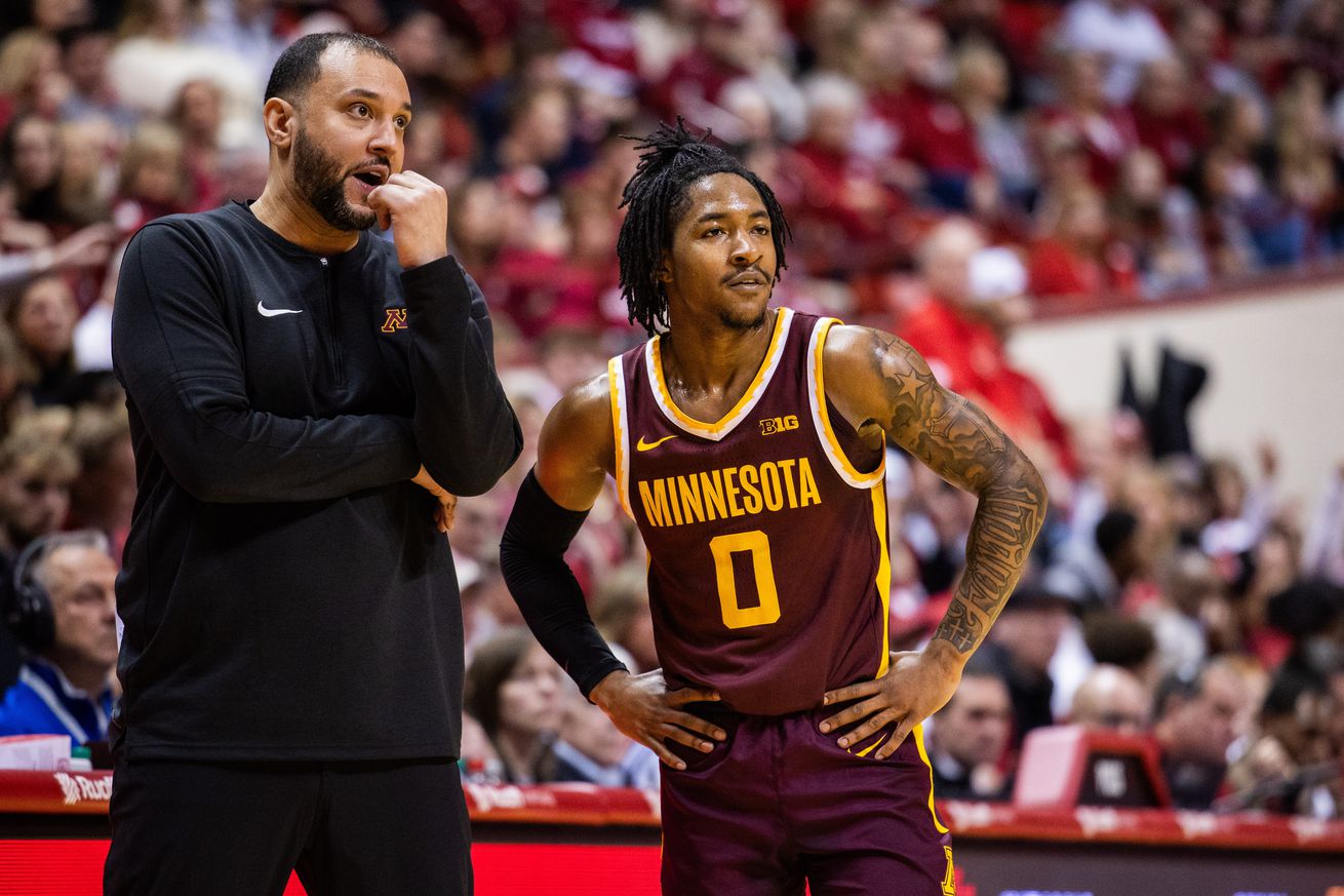 NCAA Basketball: Minnesota at Indiana