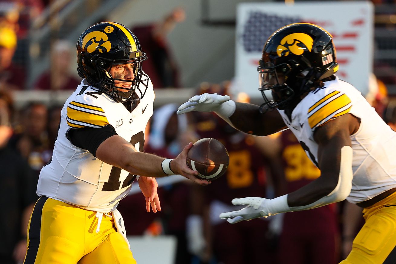 NCAA Football: Iowa at Minnesota