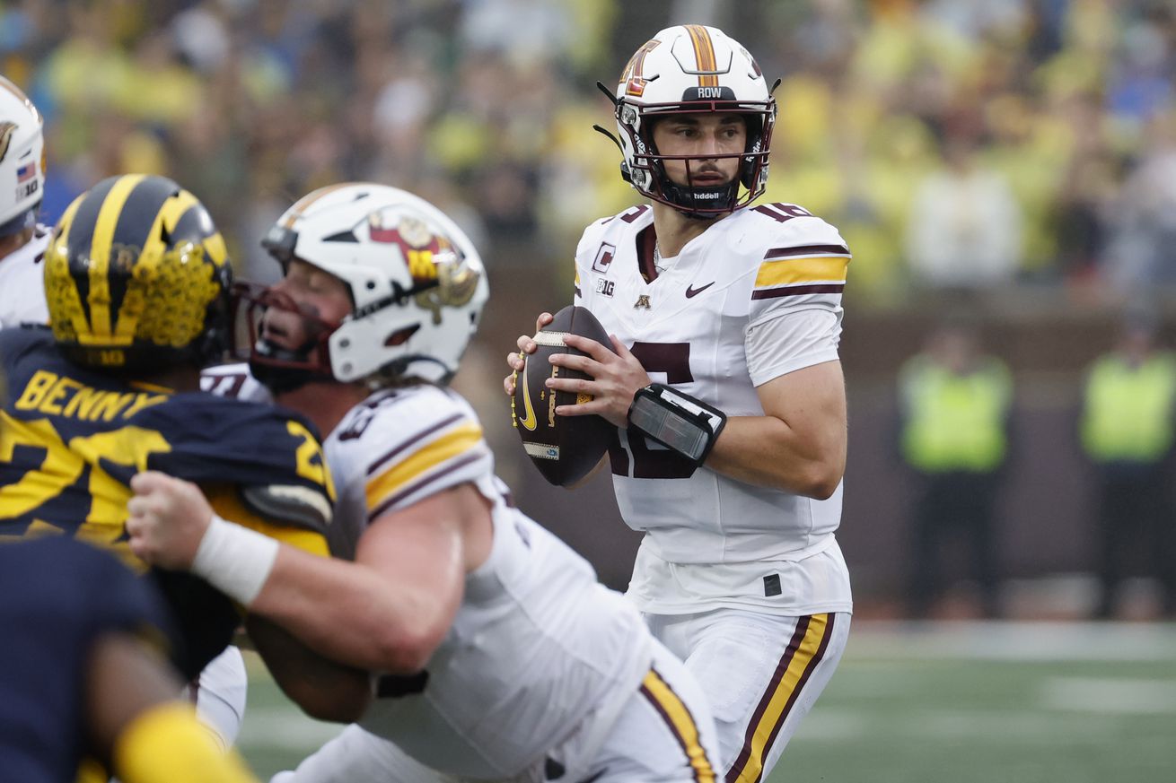 NCAA Football: Minnesota at Michigan