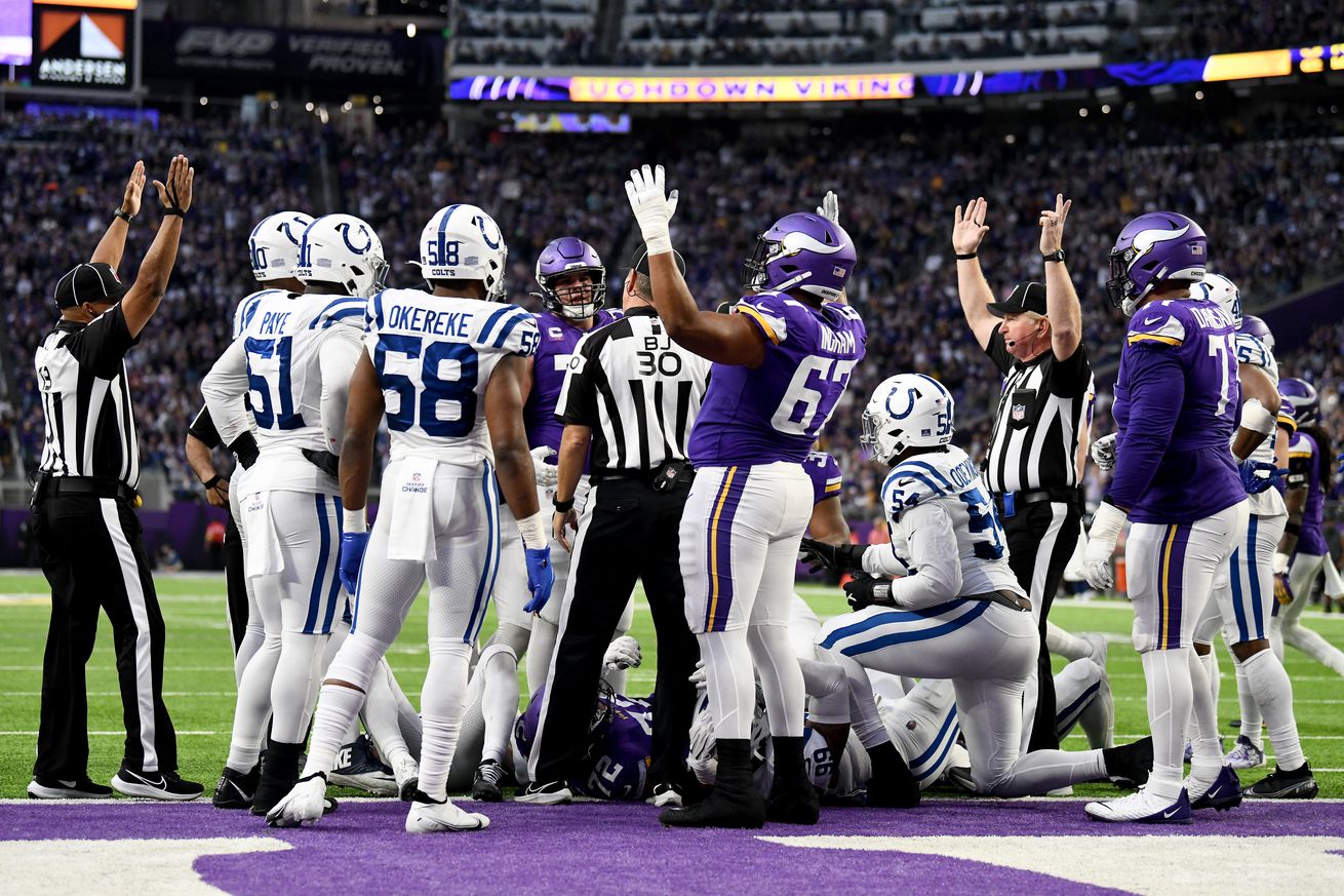 Indianapolis Colts v Minnesota Vikings