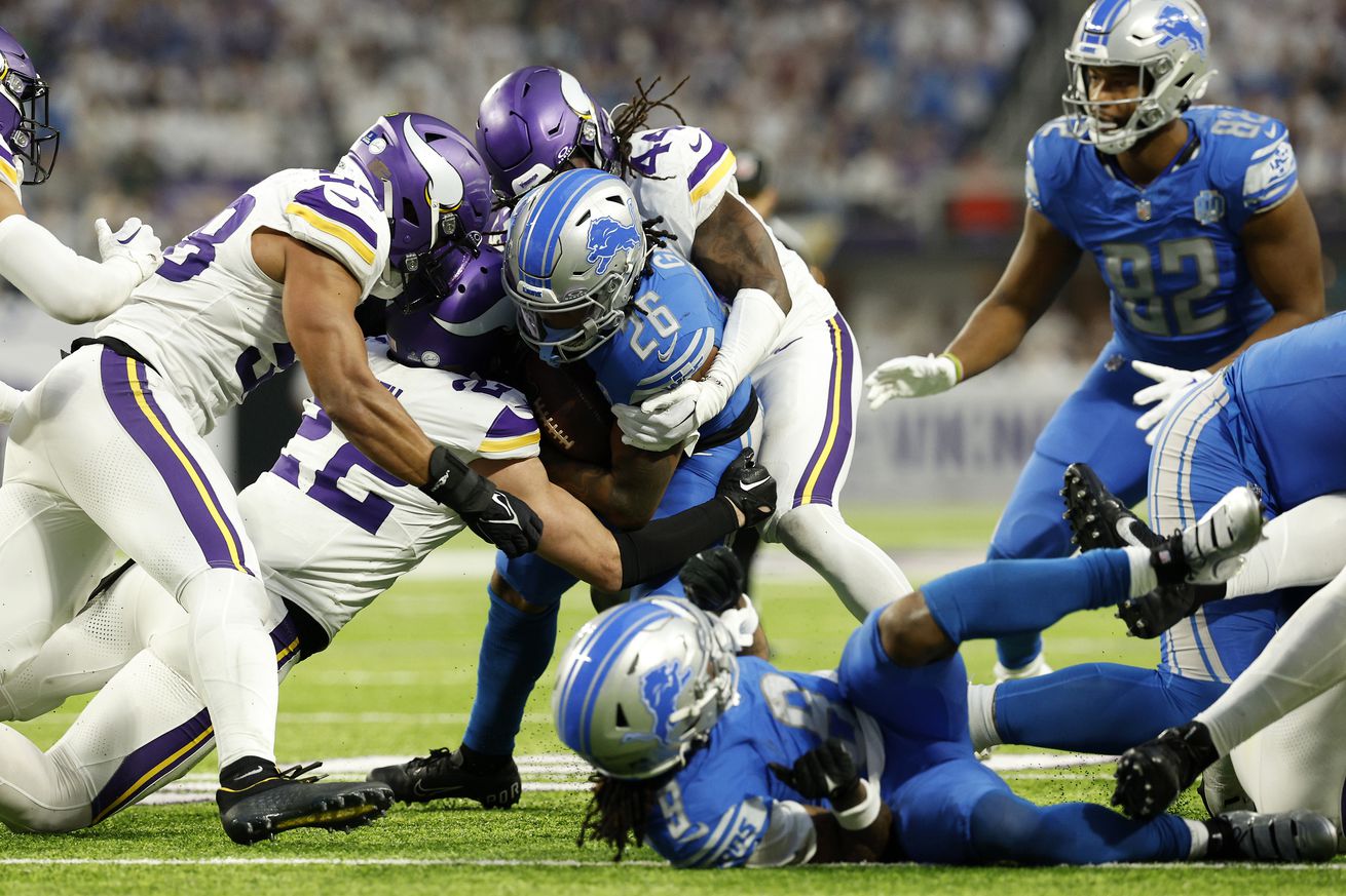 Detroit Lions v Minnesota Vikings