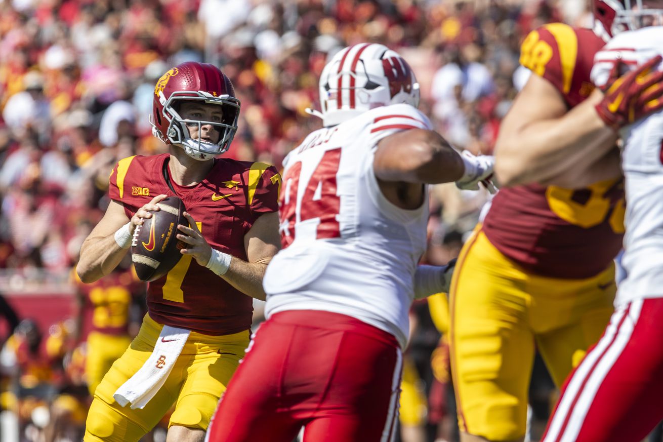 COLLEGE FOOTBALL: SEP 28 Wisconsin at USC