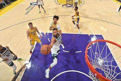 Minnesota Timberwolves v Los Angeles Lakers