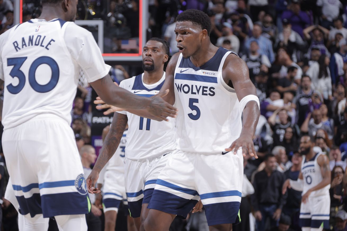 Minnesota Timberwolves v Sacramento Kings