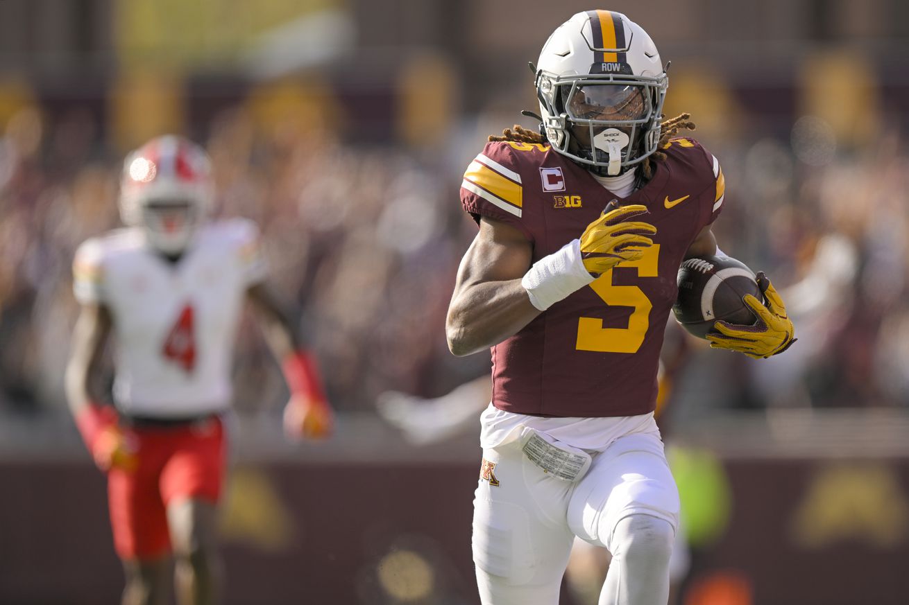 COLLEGE FOOTBALL: OCT 26 Maryland at Minnesota