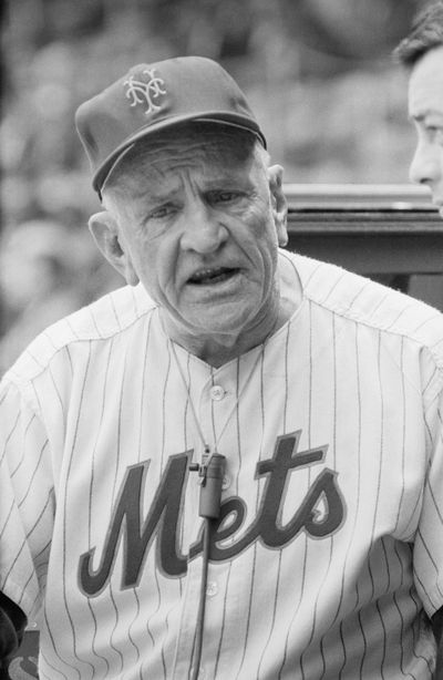 Mets Manager Casey Stengel