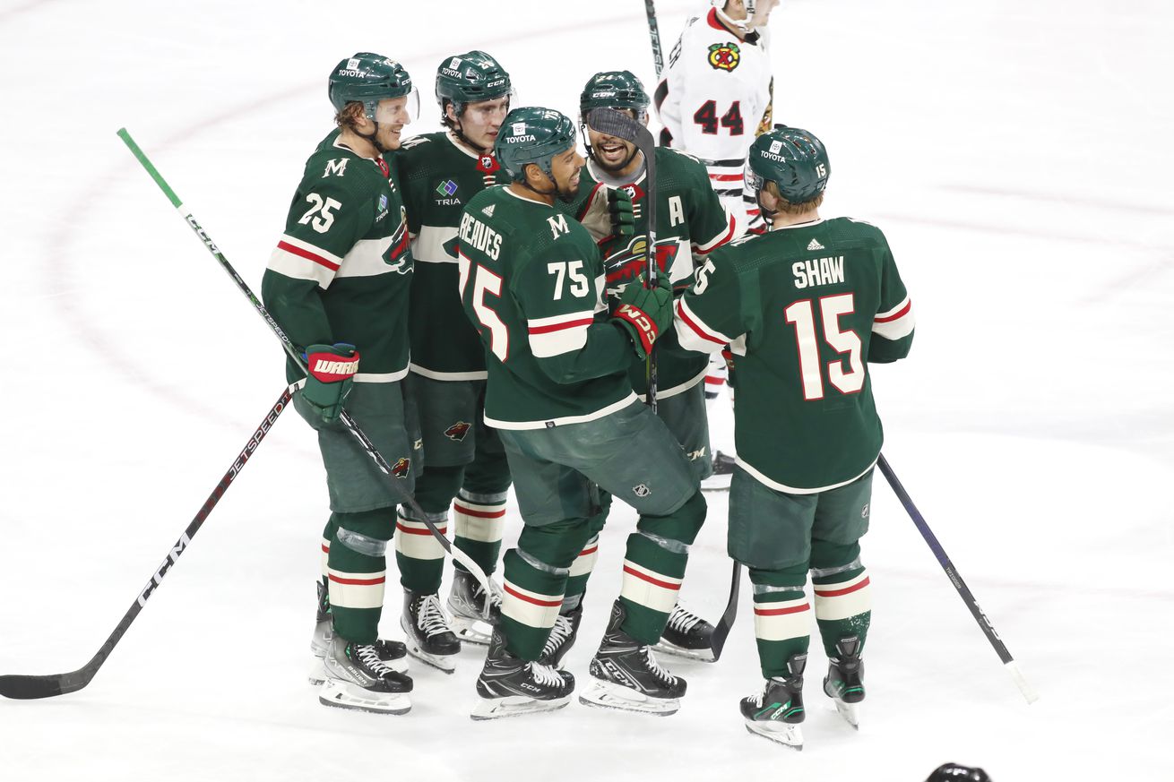 NHL: Chicago Blackhawks at Minnesota Wild