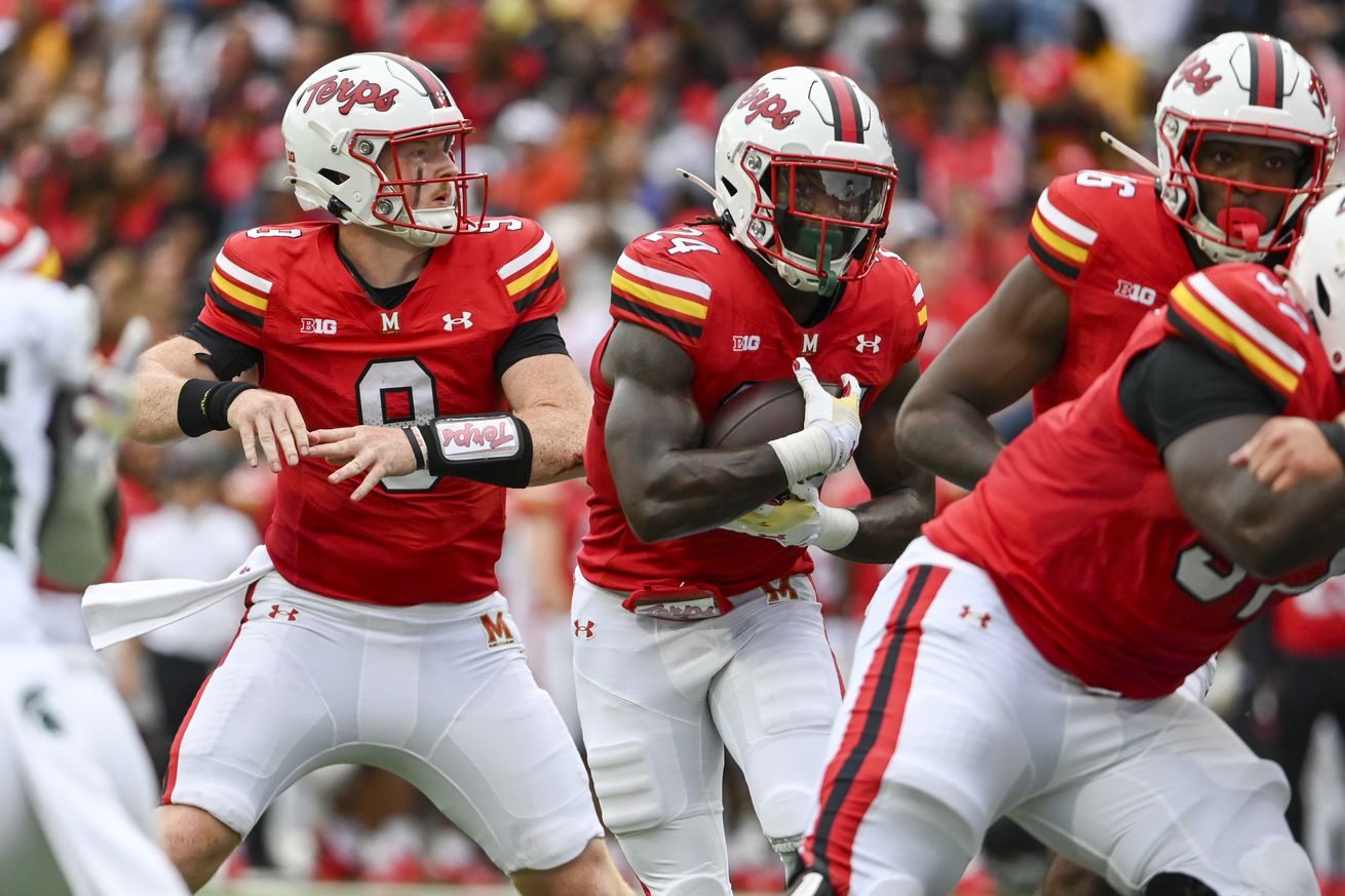 NCAA Football: Michigan State at Maryland