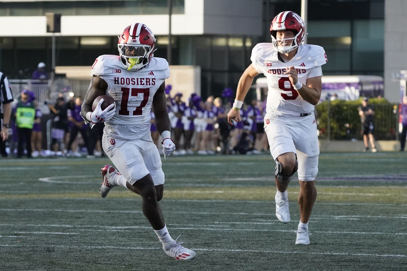 NCAA Football: Indiana at Northwestern