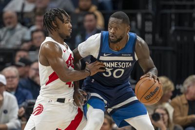 NBA: Toronto Raptors at Minnesota Timberwolves