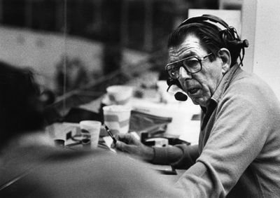 Herb Carneal, WCCO radio, Minnesota Twins pro baseball sports announcer. May 7, 1986, Star Tribune photo by John Croft.