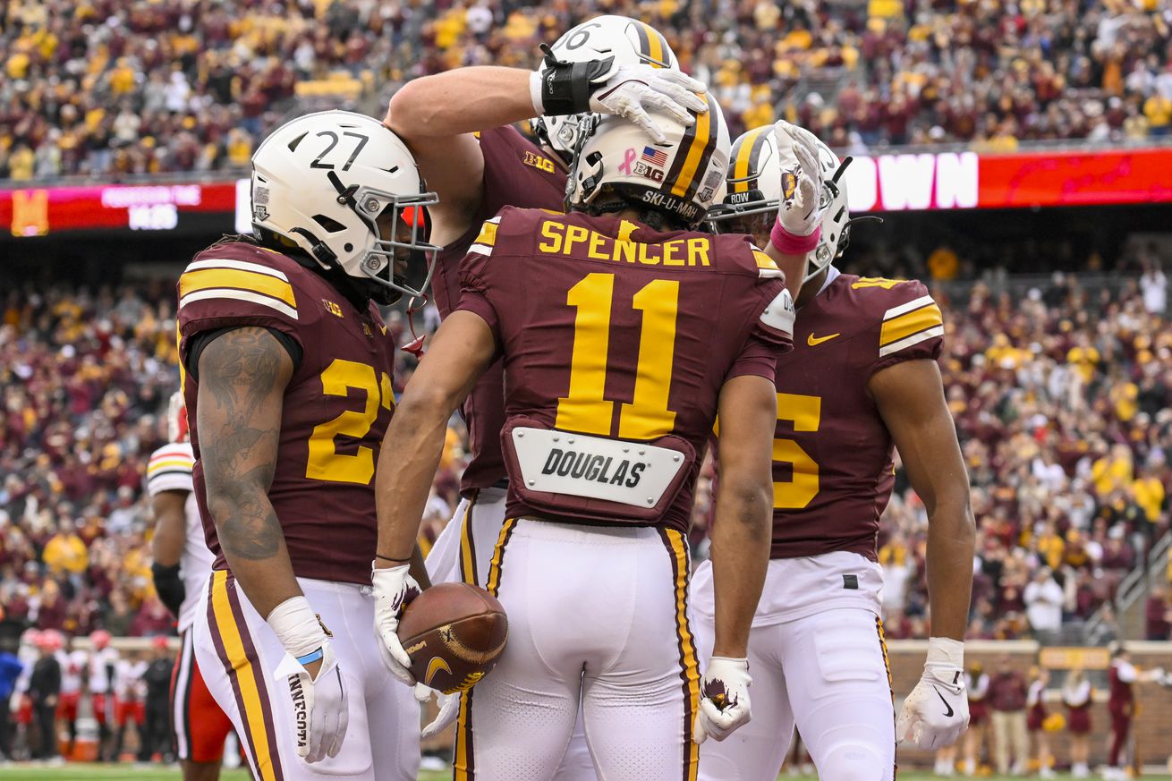 COLLEGE FOOTBALL: OCT 26 Maryland at Minnesota