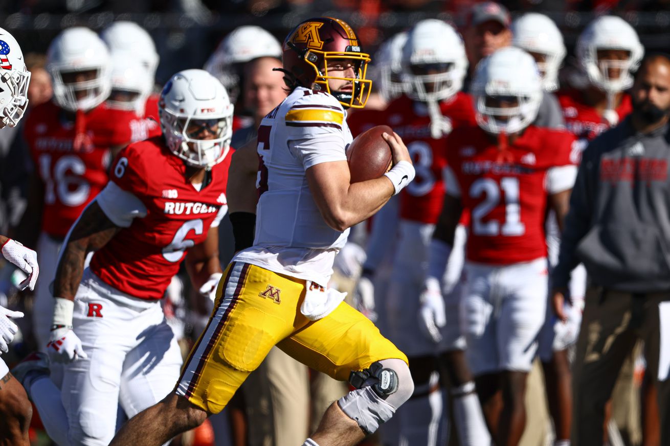 NCAA Football: Minnesota at Rutgers