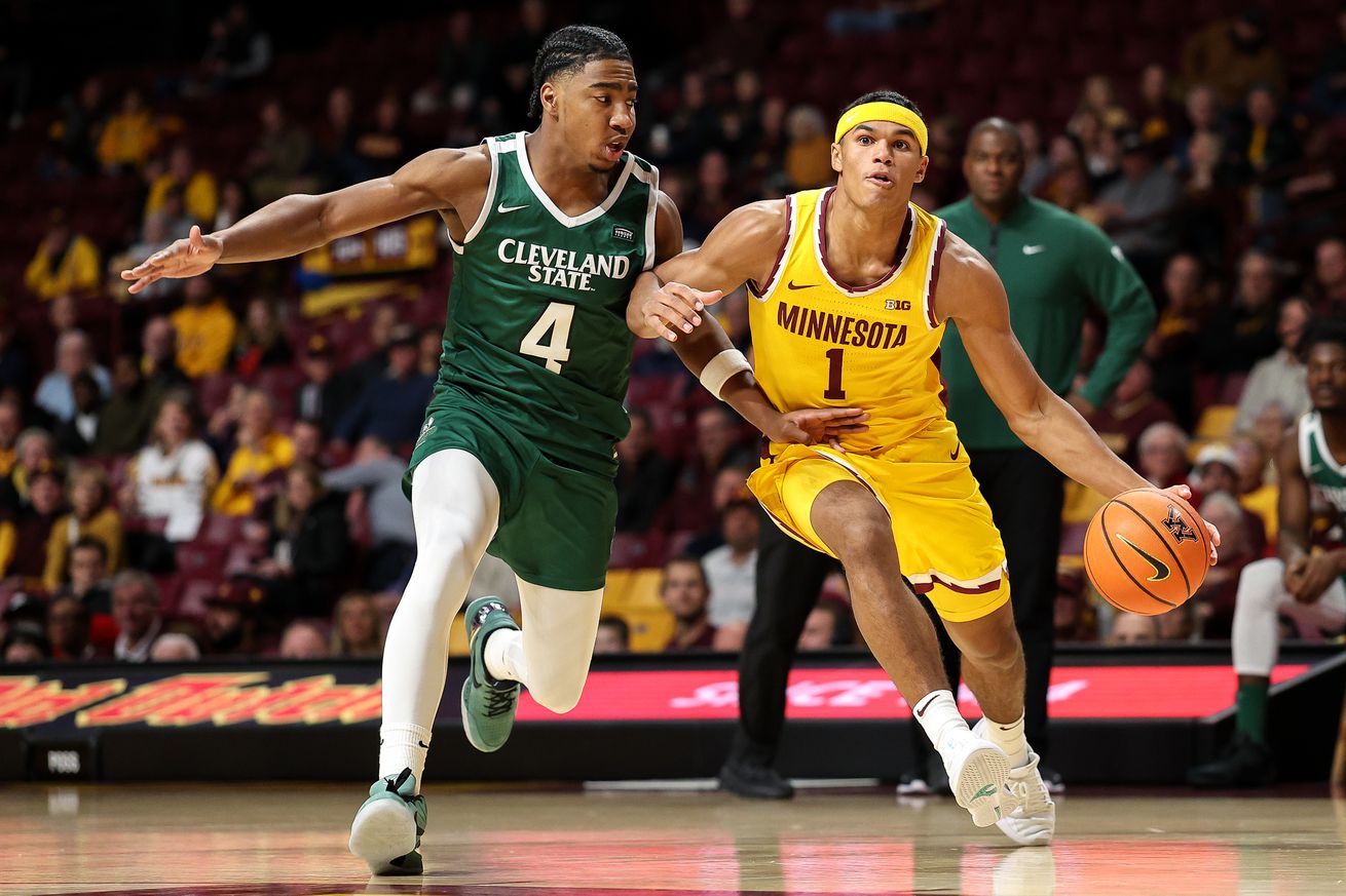 NCAA Basketball: Cleveland State at Minnesota