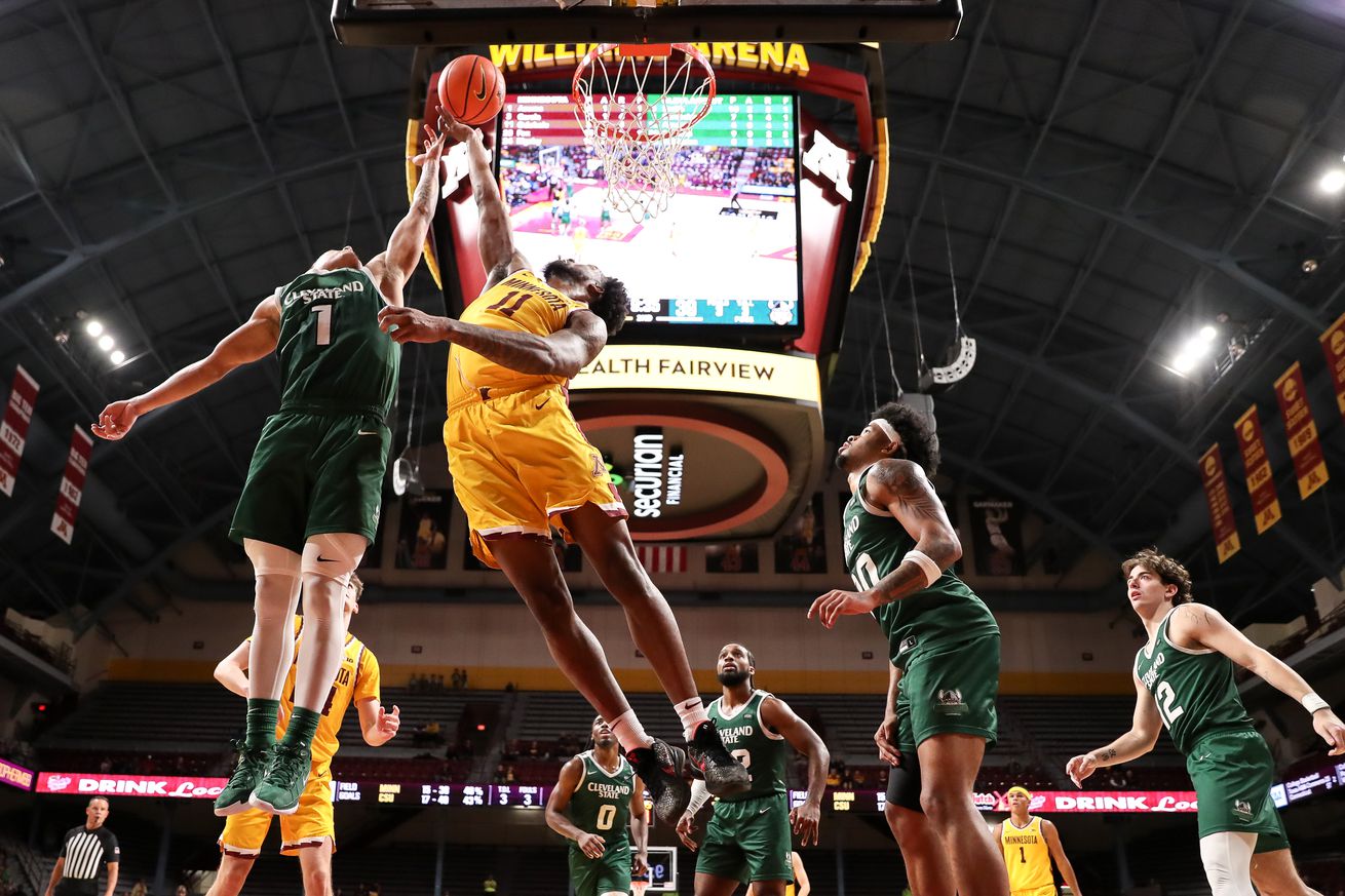 NCAA Basketball: Cleveland State at Minnesota