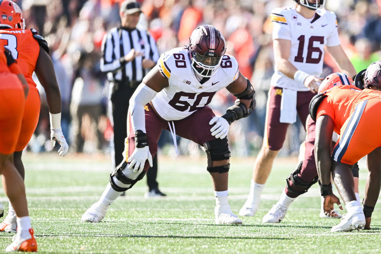 COLLEGE FOOTBALL: NOV 02 Minnesota at Illinois