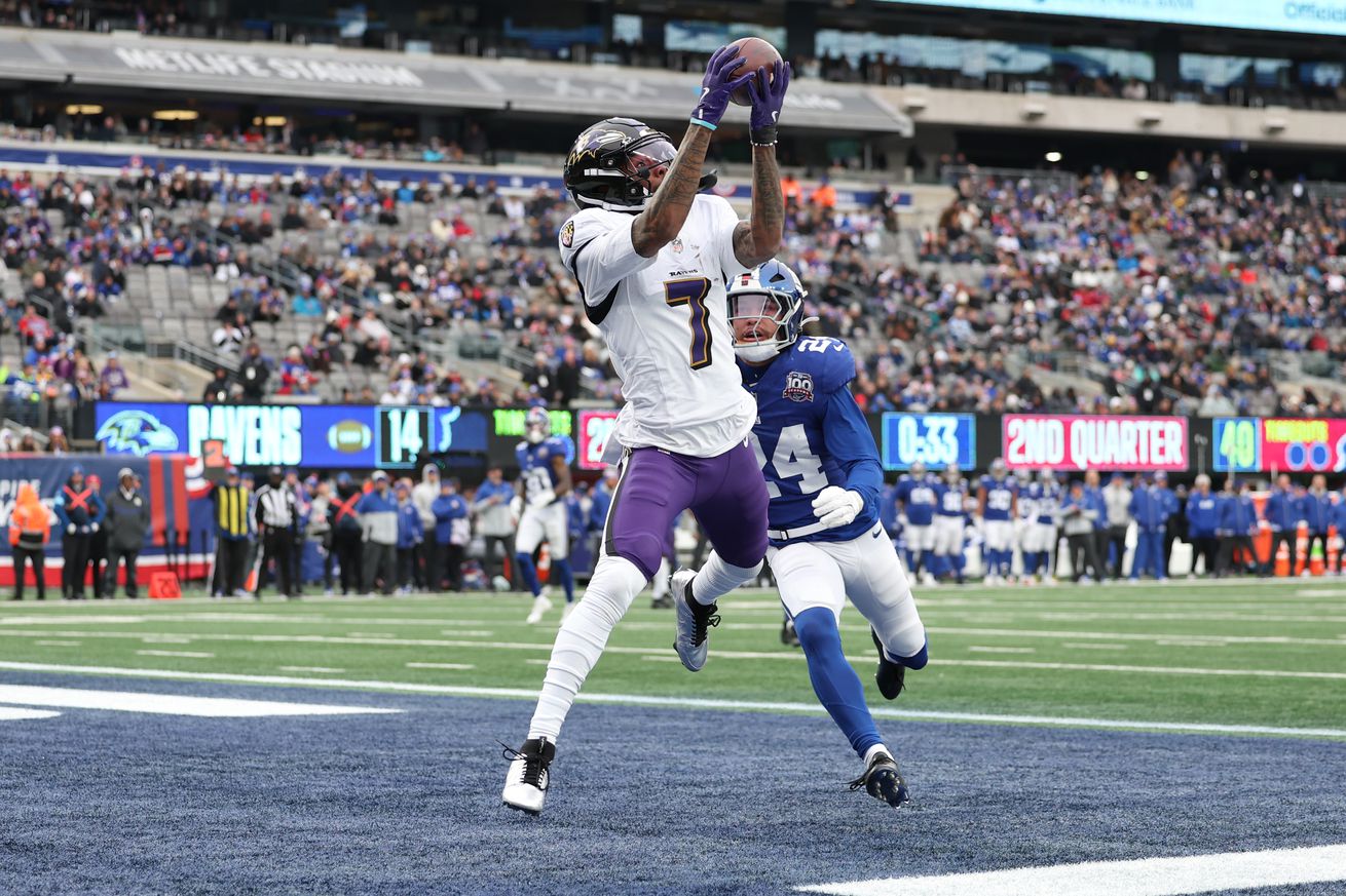 Baltimore Ravens v New York Giants