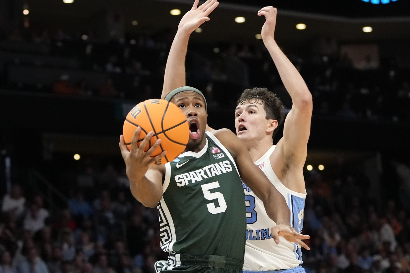 NCAA Basketball: NCAA Tournament Second Round-Michigan State vs North Carolina