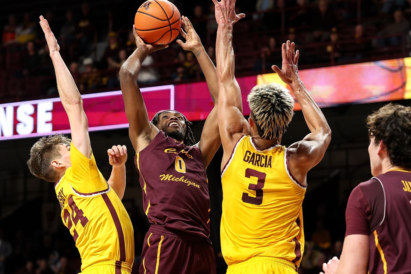 NCAA Basketball: Central Michigan at Minnesota