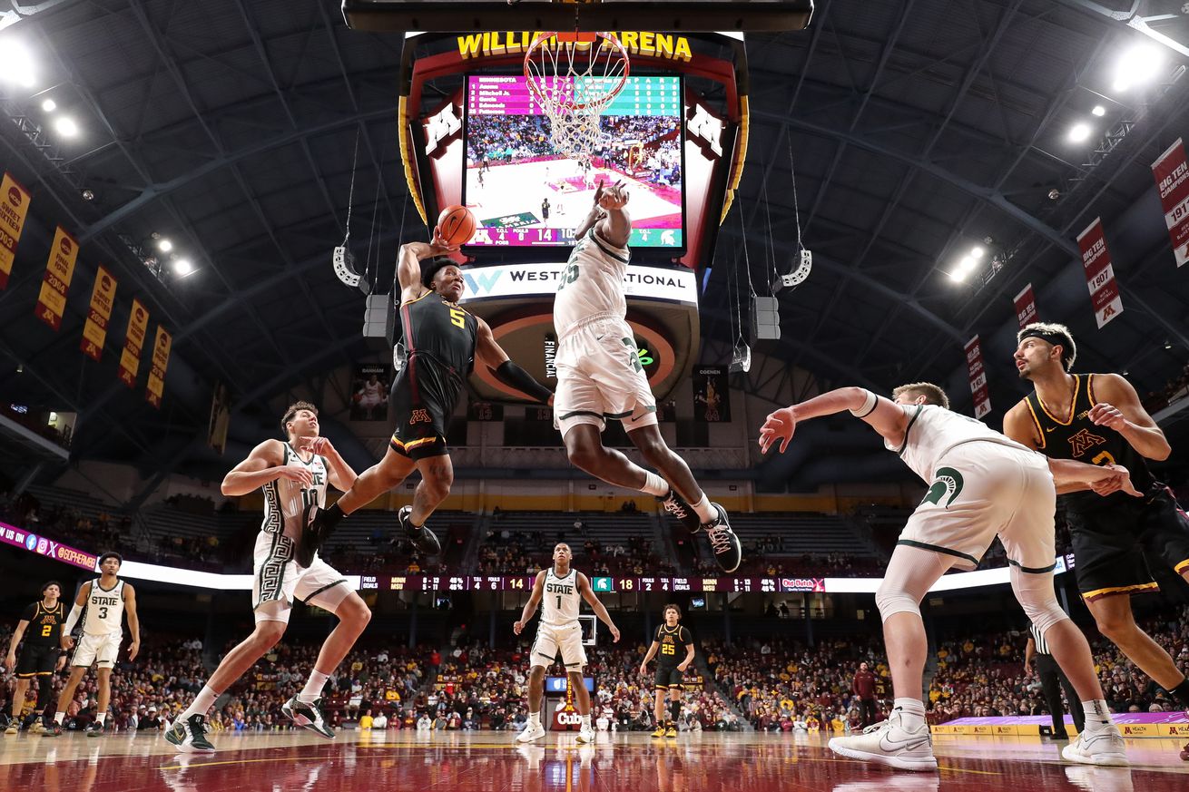 NCAA Basketball: Michigan State at Minnesota