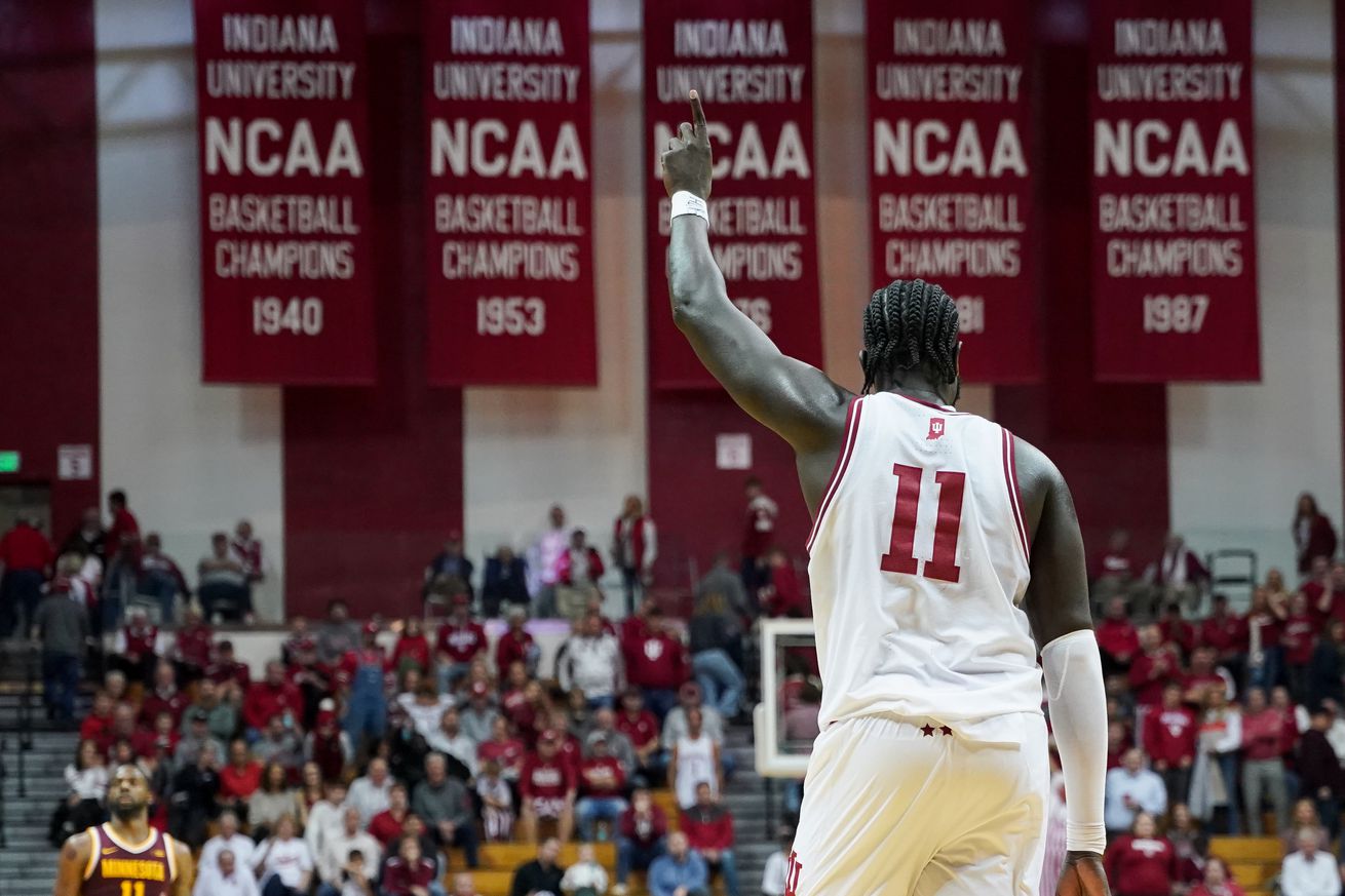 NCAA Basketball: Minnesota at Indiana