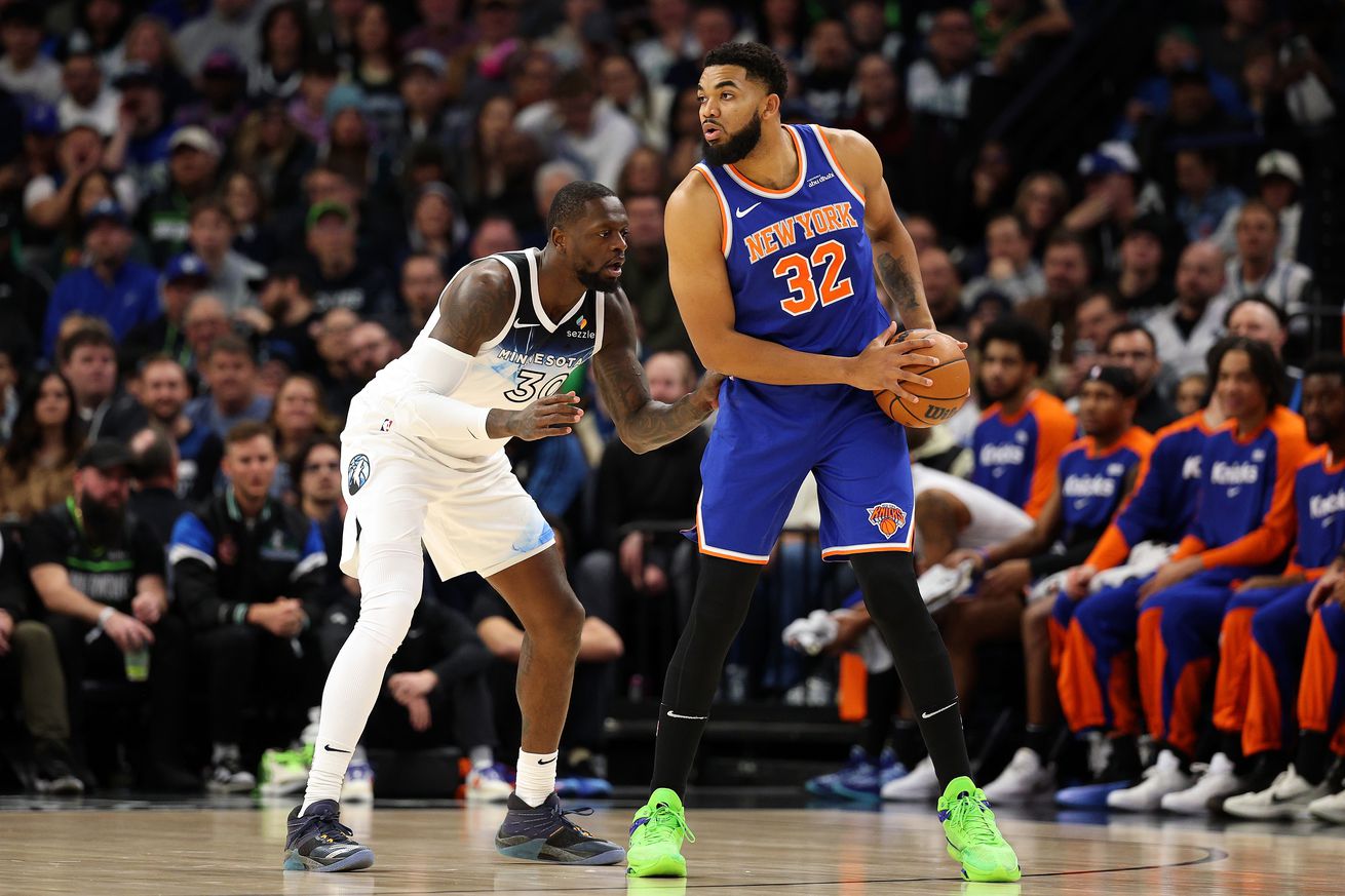 New York Knicks v Minnesota Timberwolves