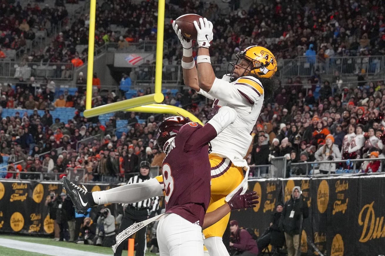 NCAA Football: Duke’s Mayo Bowl-Minnesota at Virginia Tech