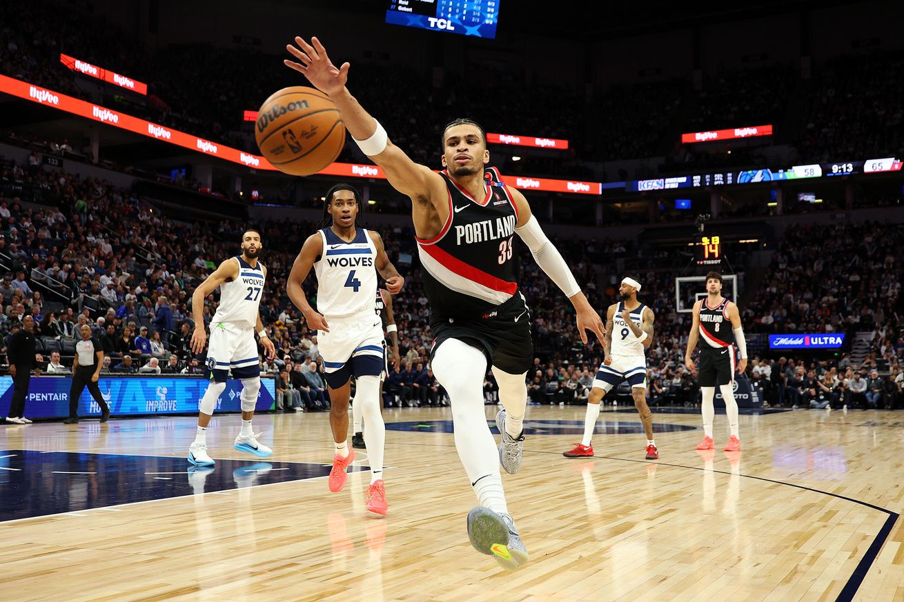 Portland Trail Blazers v Minnesota Timberwolves