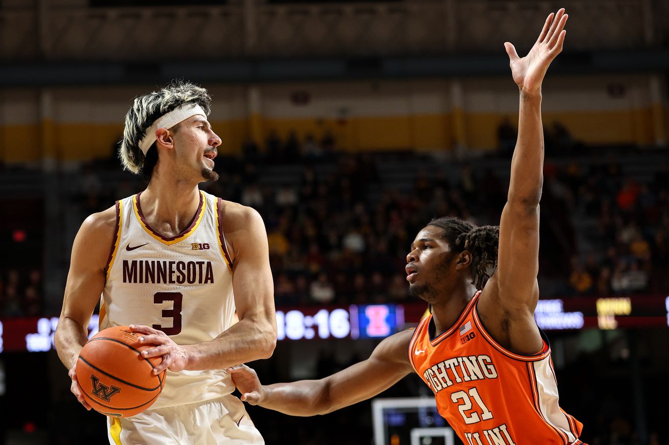 NCAA Basketball: Illinois at Minnesota