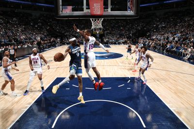 Philadelphia 76ers v Minnesota Timberwolves